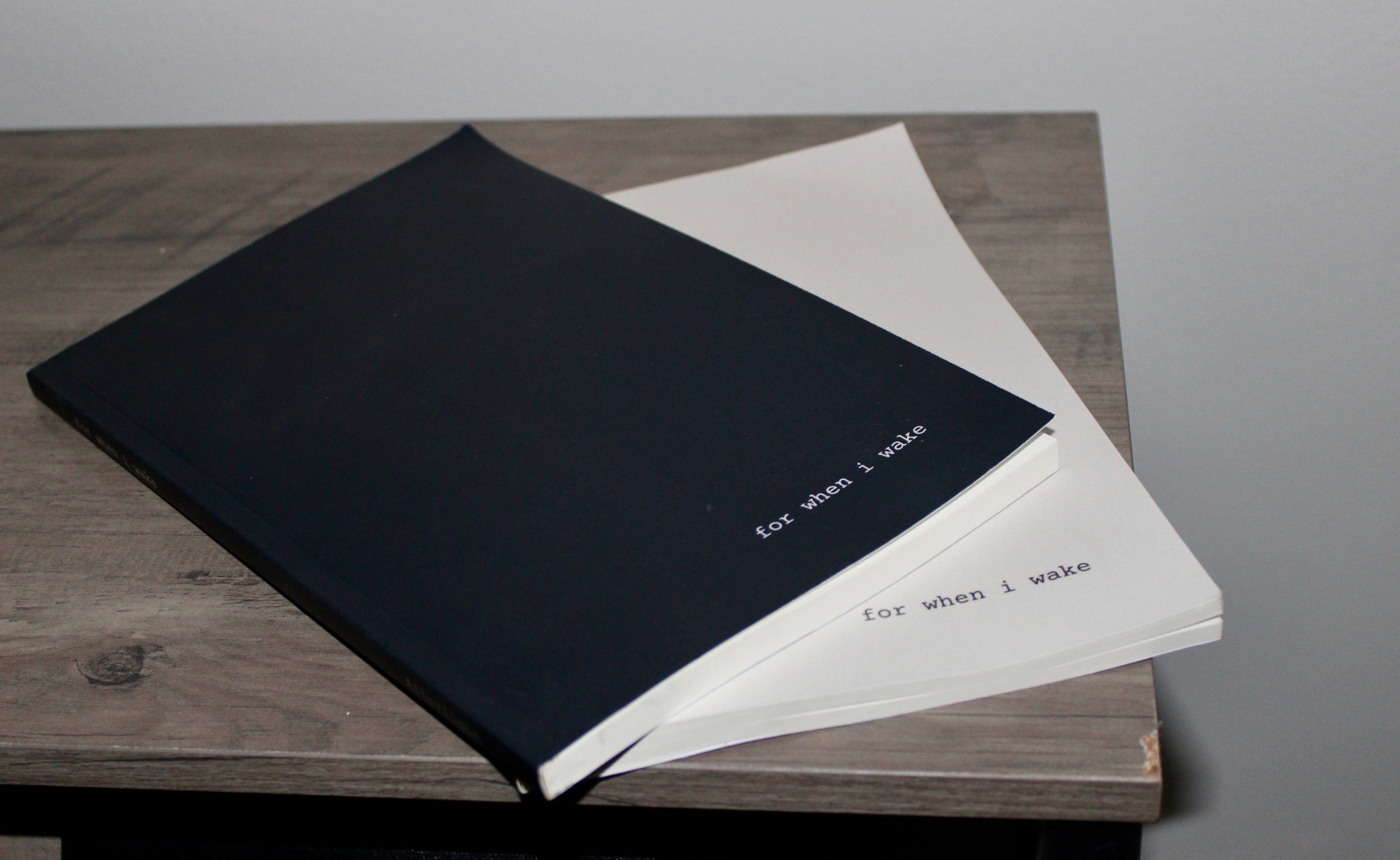 for when i wake - Nighttime Journal and Red Light Pen