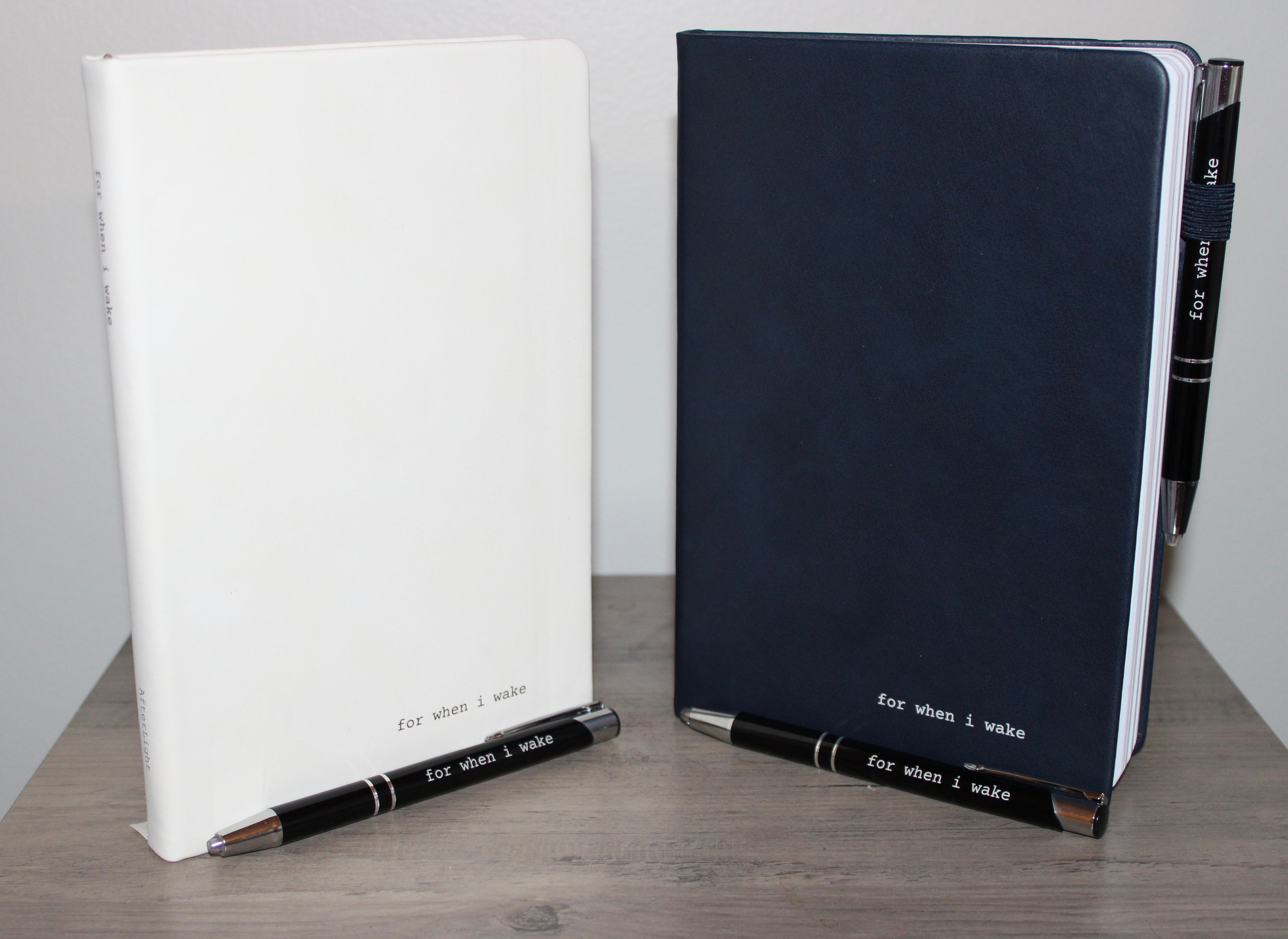 for when i wake - Nighttime Journal and Red Light Pen (2 pack)