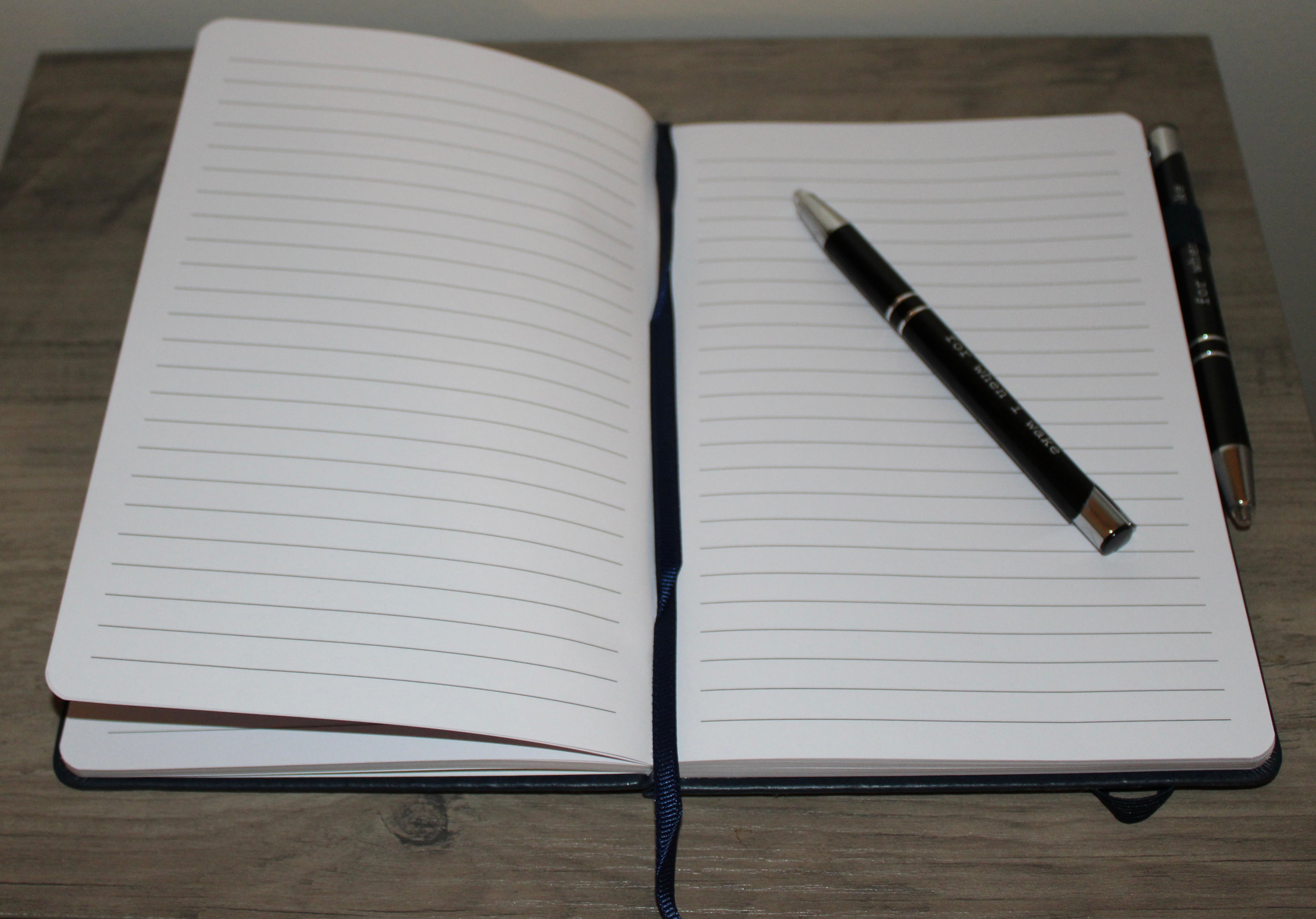 for when i wake - Nighttime Journal (Navy)
