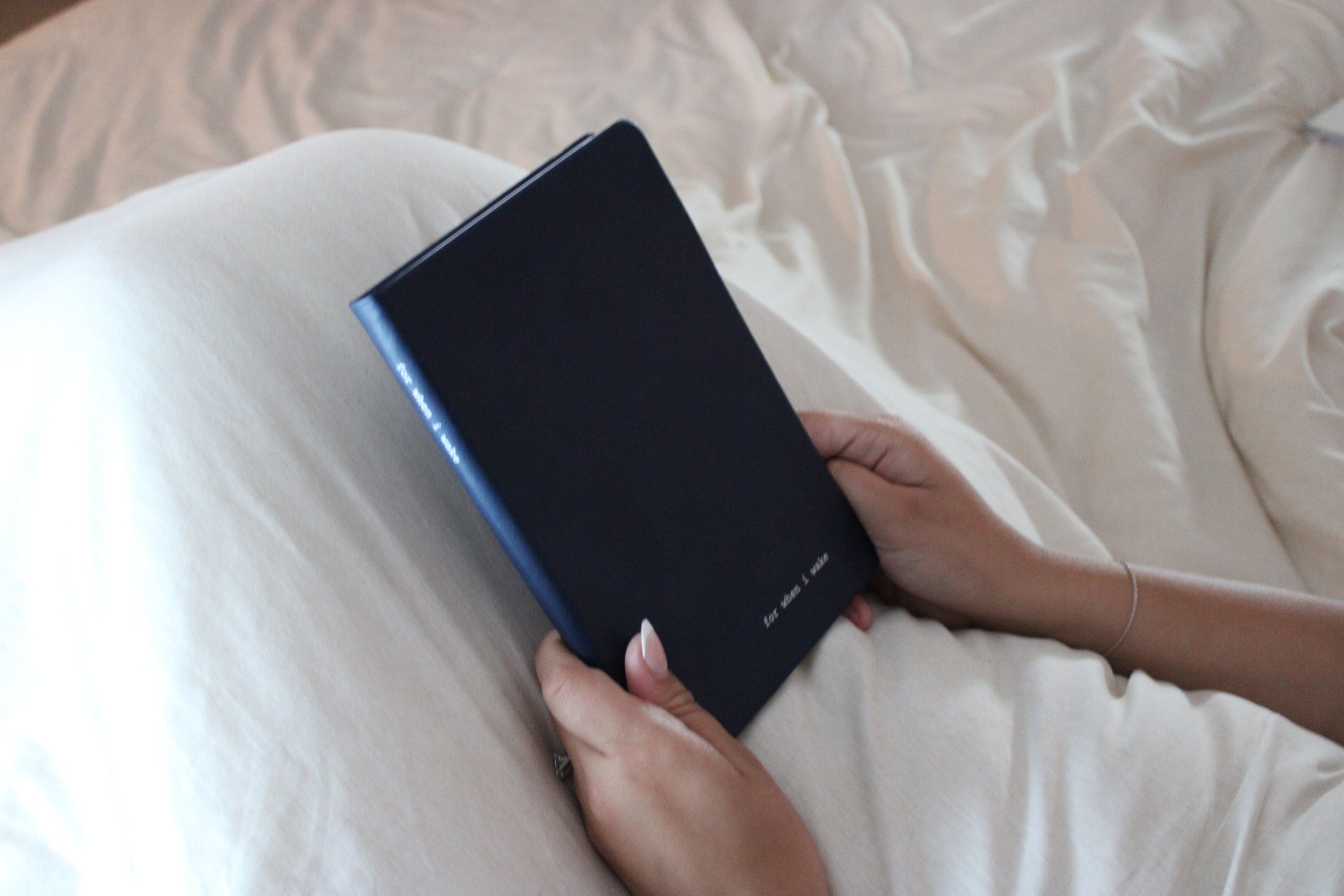 for when i wake - Nighttime Journal (Navy)