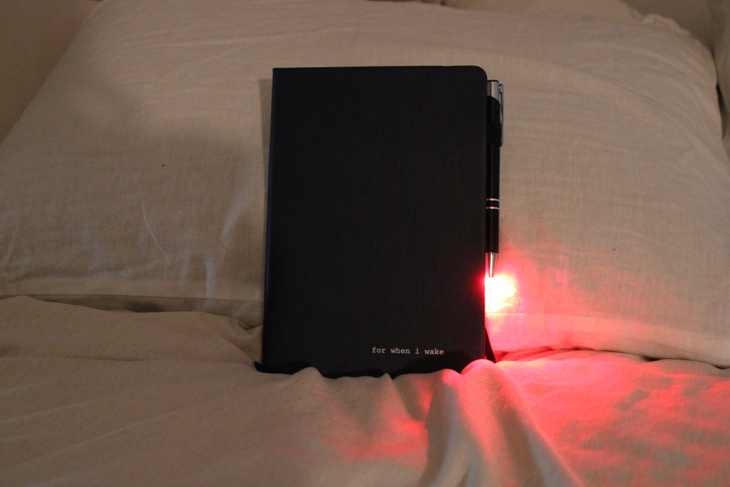 for when i wake - Nighttime Journal (Navy)