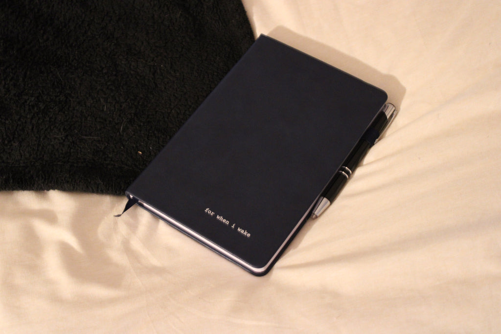for when i wake - Nighttime Journal (Navy)