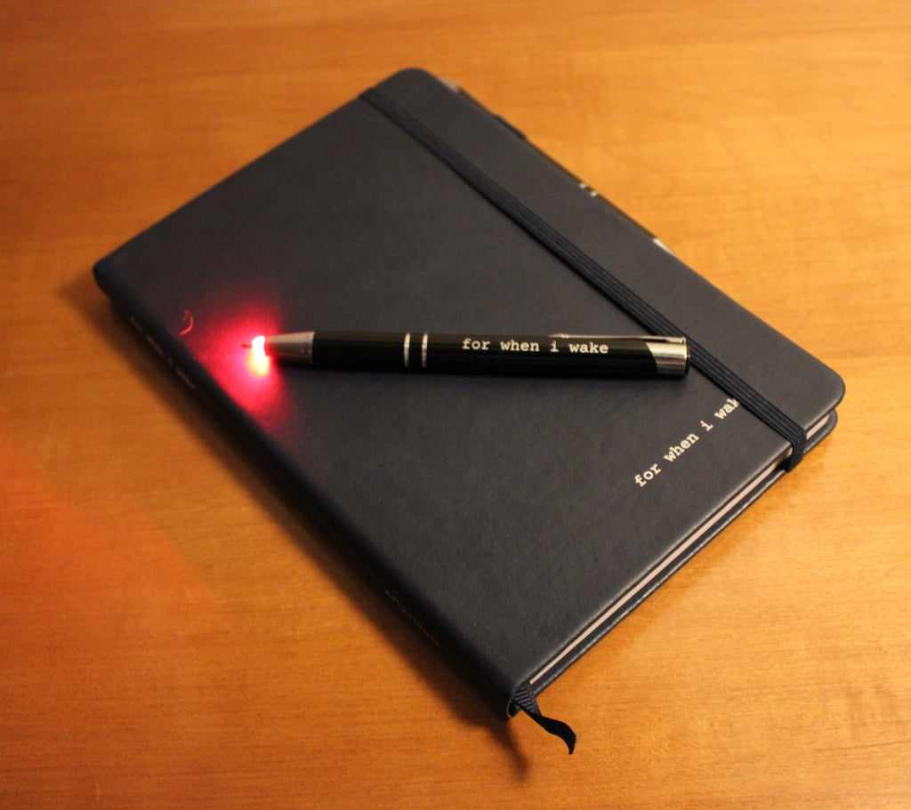 for when i wake - Nighttime Journal (Navy)